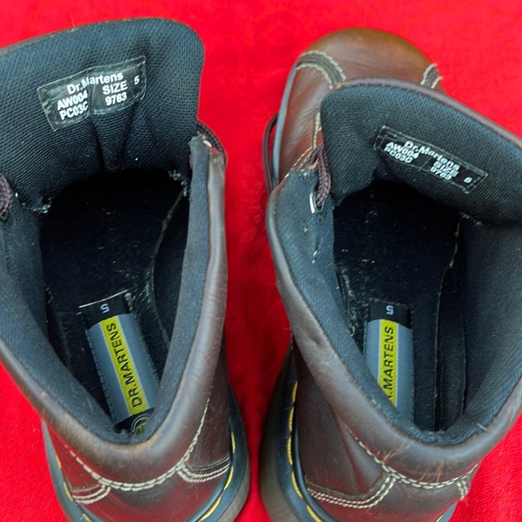 🏴󠁧󠁢󠁥󠁮󠁧󠁿 Dr. Martens MIE Vintage Chunky Brown Platform Oxfords UK 5 - Picture 17 of 17